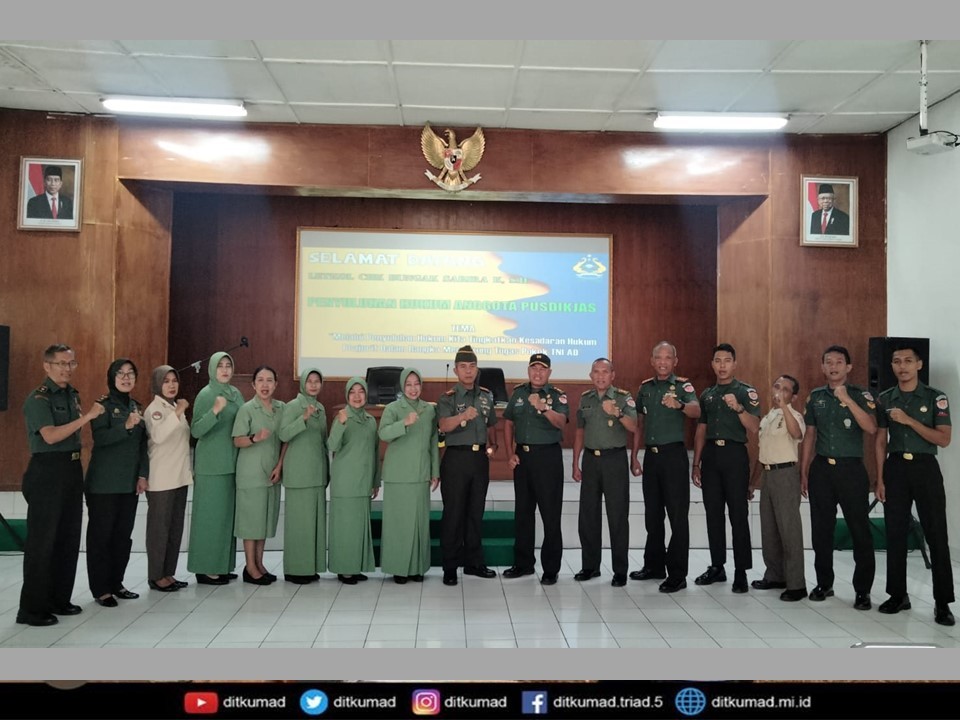 PENYULUHAN HUKUM DI PUSDIKJAS DISJASAD TA 2023