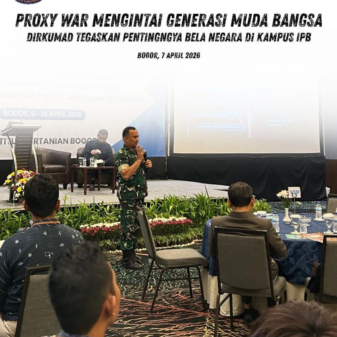 Poxy War Mengintai Generasi Muda Bangsa: Dirkumad Tegaskan Pentingnya Bela Negara Di Kampus IPB