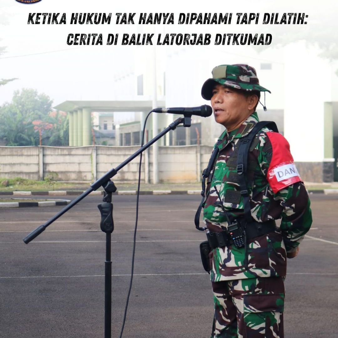 Ketika Hukum Tak Hanya Dipahami, Tapi Dilatih: Cerita di Balik Latorjab Ditkumad