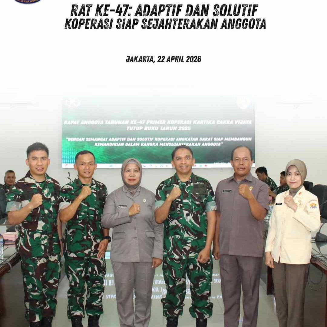 RAT ke-47: Adaptif dan Solutif, Koperasi Siap Sejahterakan Anggota
