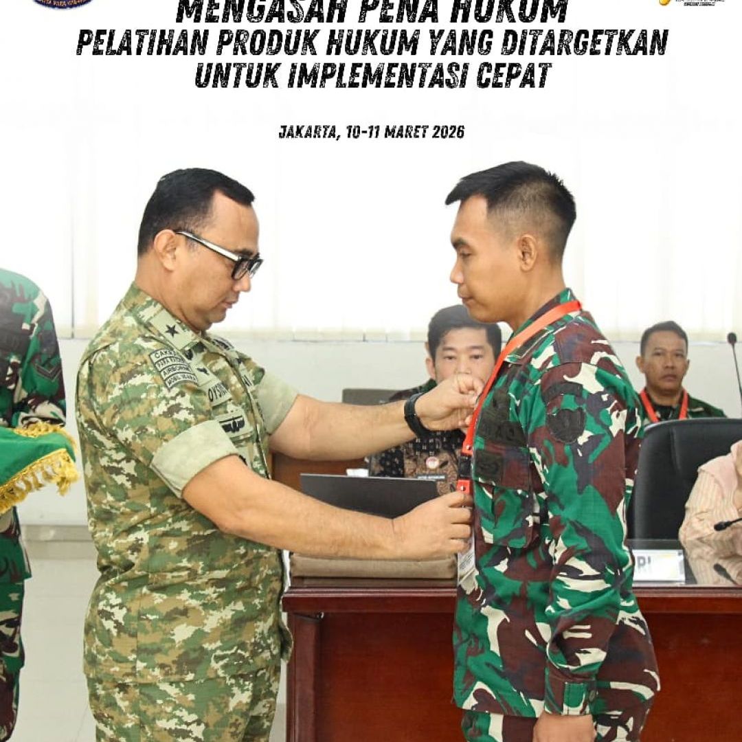 Mengasah Pena Hukum: Pelatihan Produk Hukum yang Ditargetkan untuk Implementasi Cepat